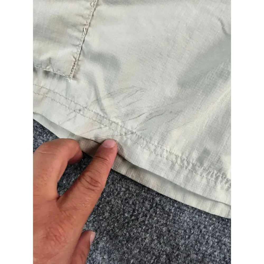 Columbia PFG Omni-Shade Cargo Fishing Shorts Men's 36W Khaki Belted